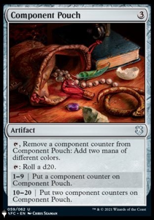 Sacoche à composantes — Near Mint