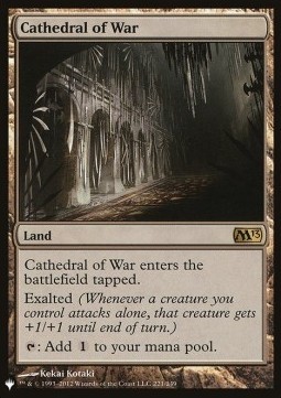 Cathédrale de la guerre — Near Mint