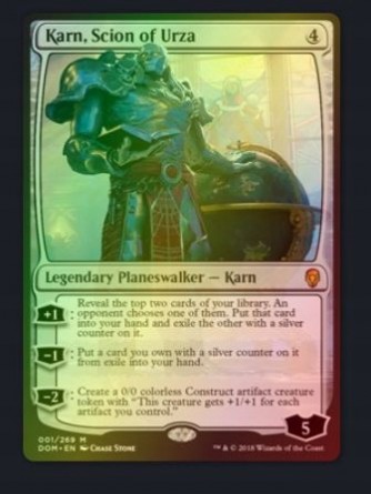 Karn, scion d'Urza — Near Mint