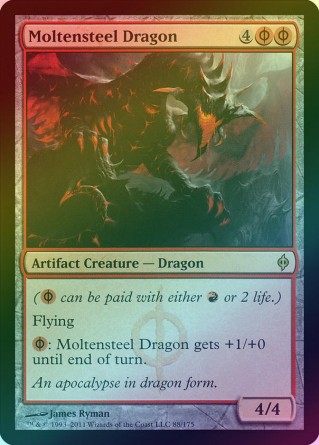 Dragon d'acier en fusion — Near Mint