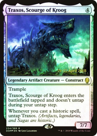 Traxos, fléau de Kroog — Near Mint