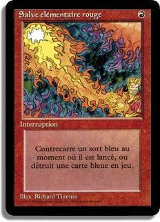 Salve élémentaire rouge — Excellent