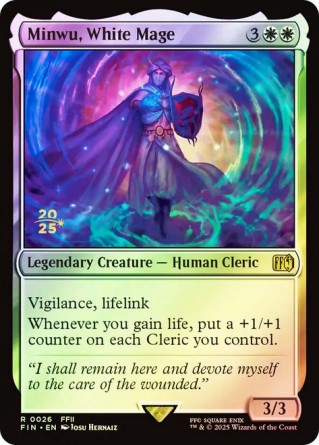 Minnwu, mage blanc — Near Mint