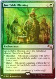 Ineffable Blessing — Near Mint