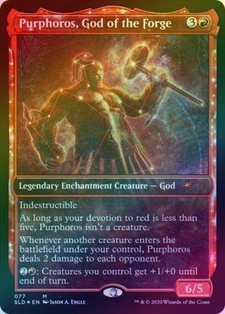 Purphoros, dieu des Forges — Near Mint
