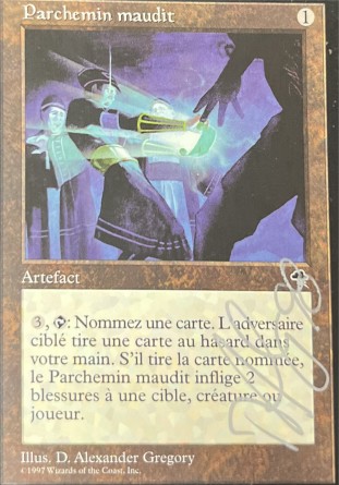Parchemin maudit — Excellent