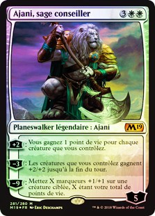 Ajani, sage conseiller — Poor