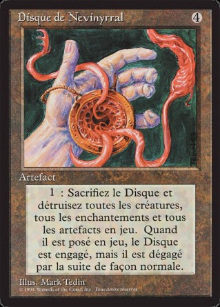 Disque de Nevinyrral — Excellent