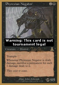 Négateur phyrexian — Excellent