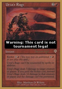 Rage selon Urza — Good