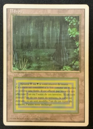Bayou — Played