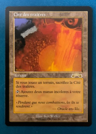 Cité des traîtres — Excellent