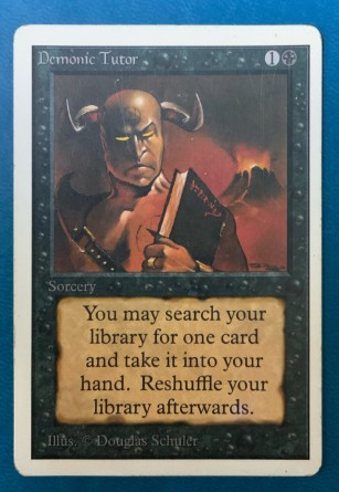 Demonic Tutor — Played