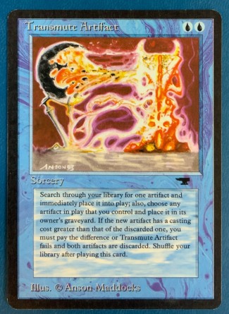 Transmute Artifact — Excellent