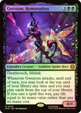 Gwenom, implacable — Near Mint