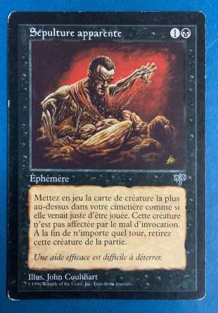 Sépulture apparente — Played
