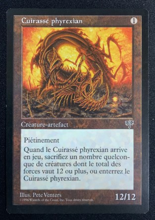 Cuirassé phyrexian — Excellent