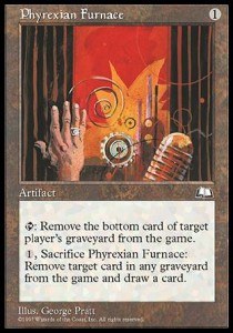 Fourneau phyrexian — Played