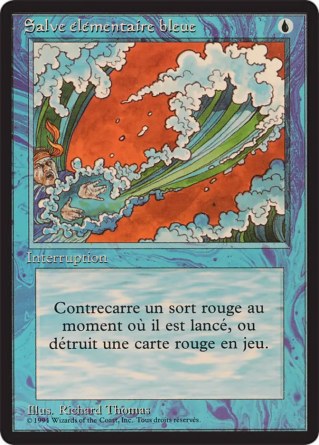 Salve élémentaire bleue — Near Mint