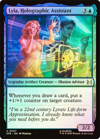 Lyla, assistante holographique — Near Mint