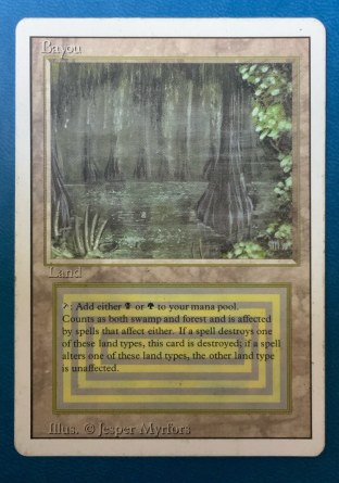 Bayou — Played