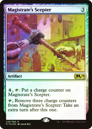 Sceptre du magistrat — Mint