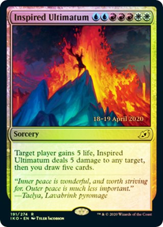 Ultimatum inspiré — Mint