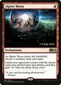 Lune alpine — Mint