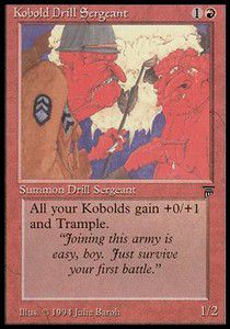 Kobold Drill Sergeant — Near Mint