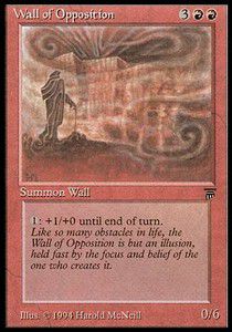 Wall of Opposition — Near Mint