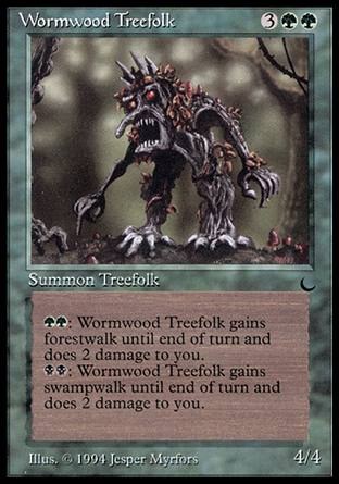Wormwood Treefolk — Played