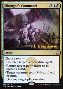 Commandement de Silumgar — Near Mint
