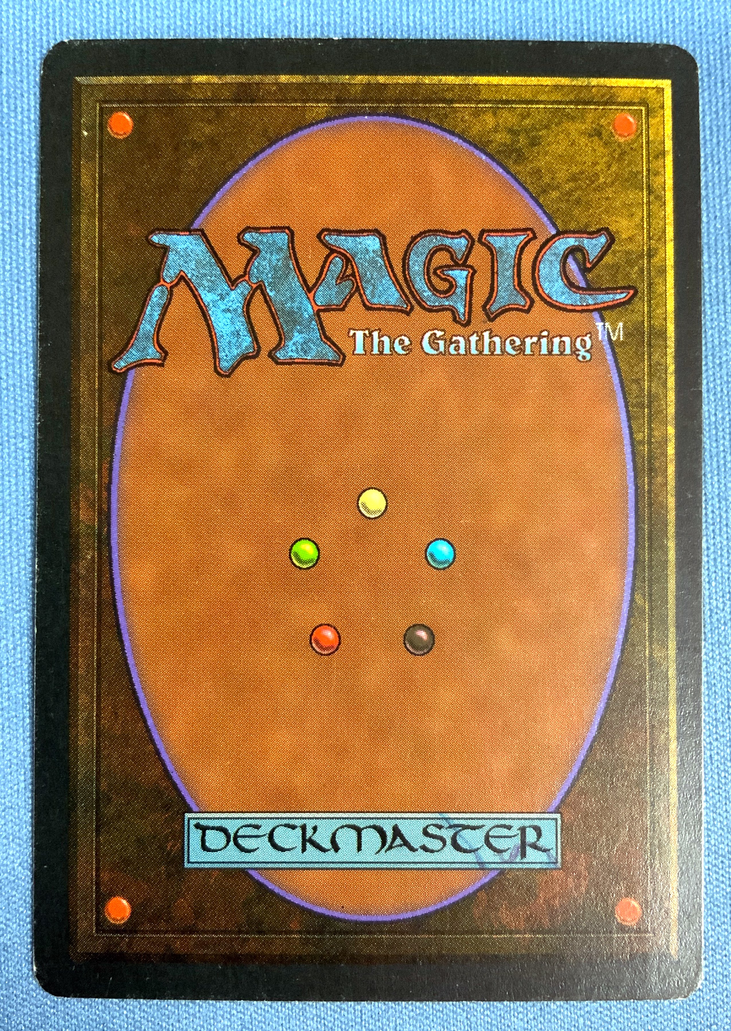 magic card back pen mark