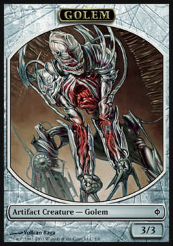 Token/Jeton - Nouvelle Phyrexia - 03/04 Golem