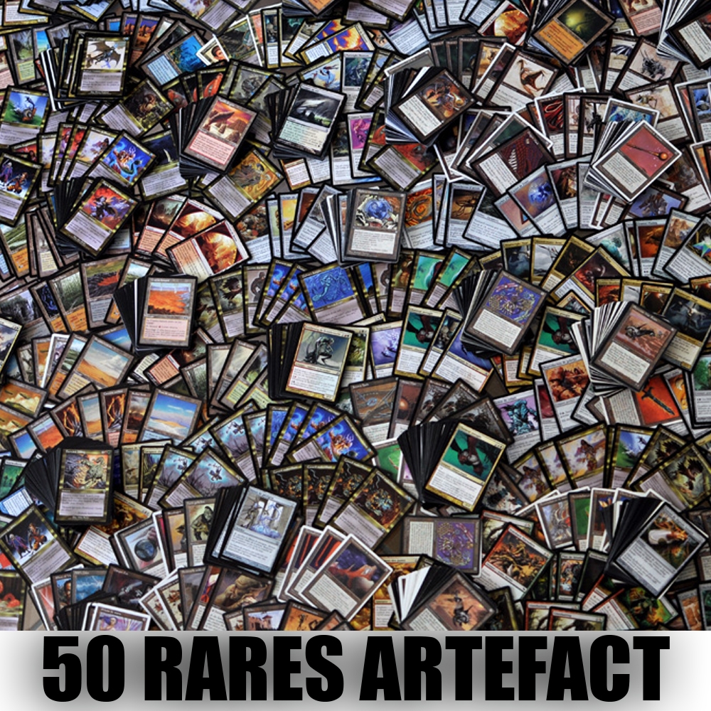 Lot de 50 rares Artefact
