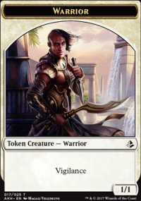 Token/Jeton - Amonkhet - (17/25) Guerrier