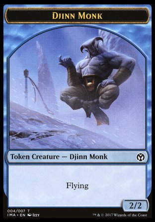 Token/jeton - Iconic Masters - 04/7 Djinn Et Moine