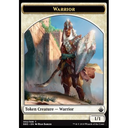 Token/Jeton - Battlebond - 02/08 Guerrier