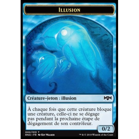 Token/Jeton - L'allégeance de Ravnica - (02/13) Illusion