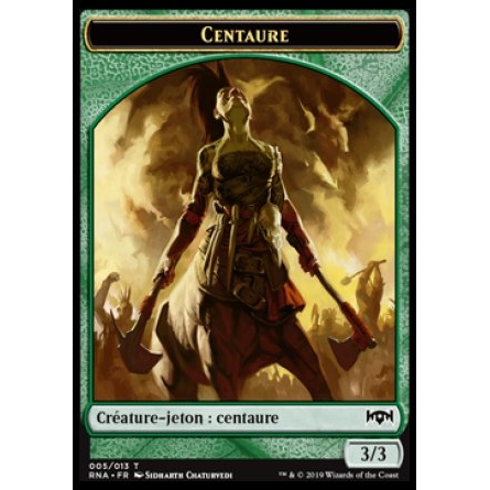 Token/Jeton - L'allégeance de Ravnica - (05/13) Centaure