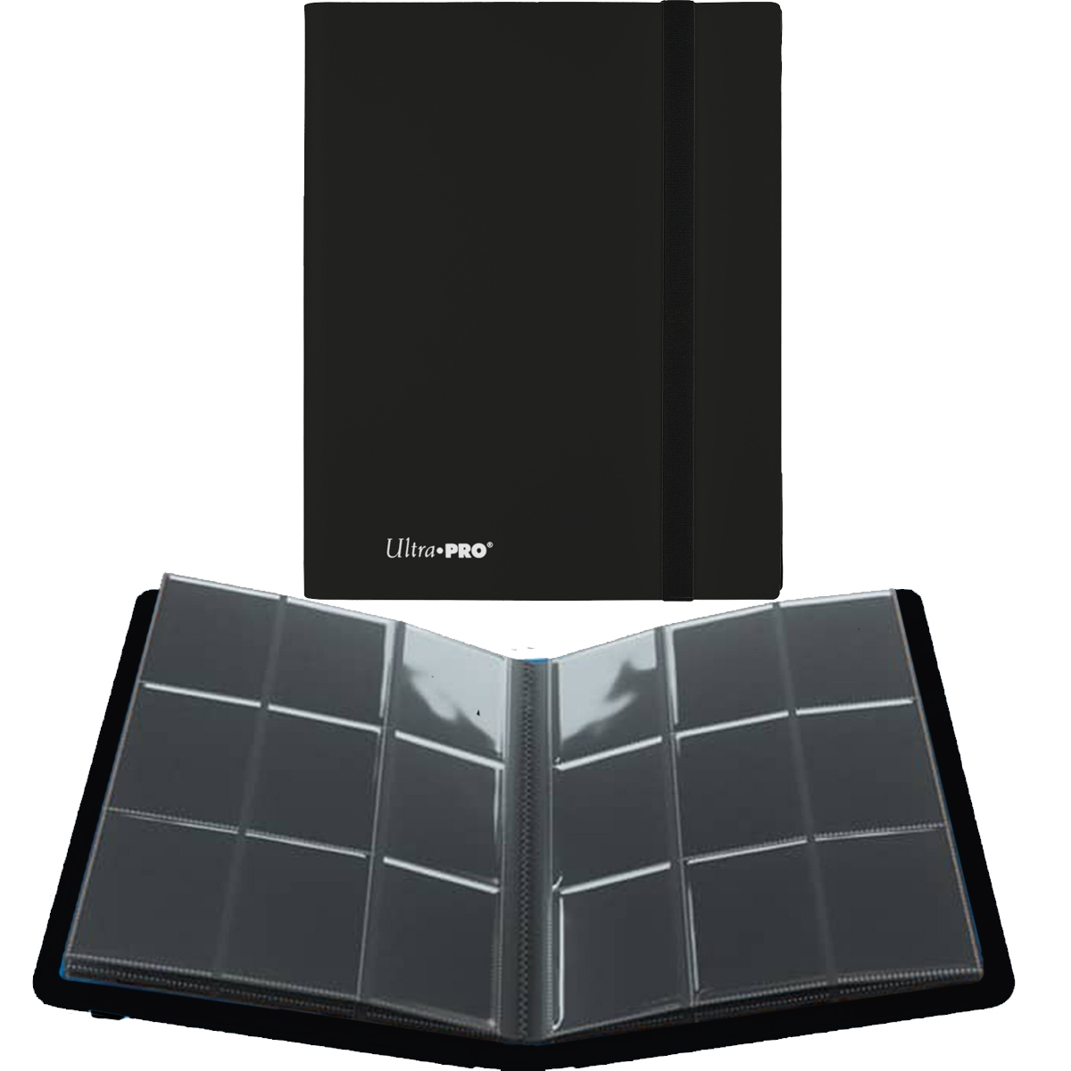 A4 Pro-Binder - ECLIPSE - 20 pages de 9 cases (360 cartes recto-verso) - Jet Black