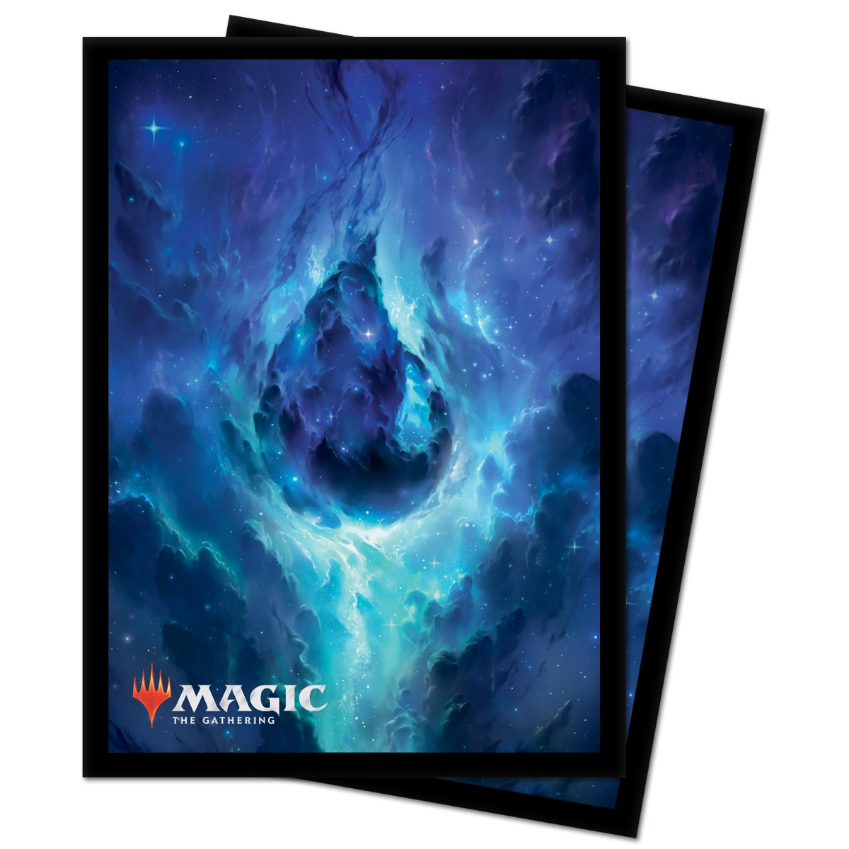 Magiccorporation Protèges Cartes Illustrées Celestial Mana Bleu