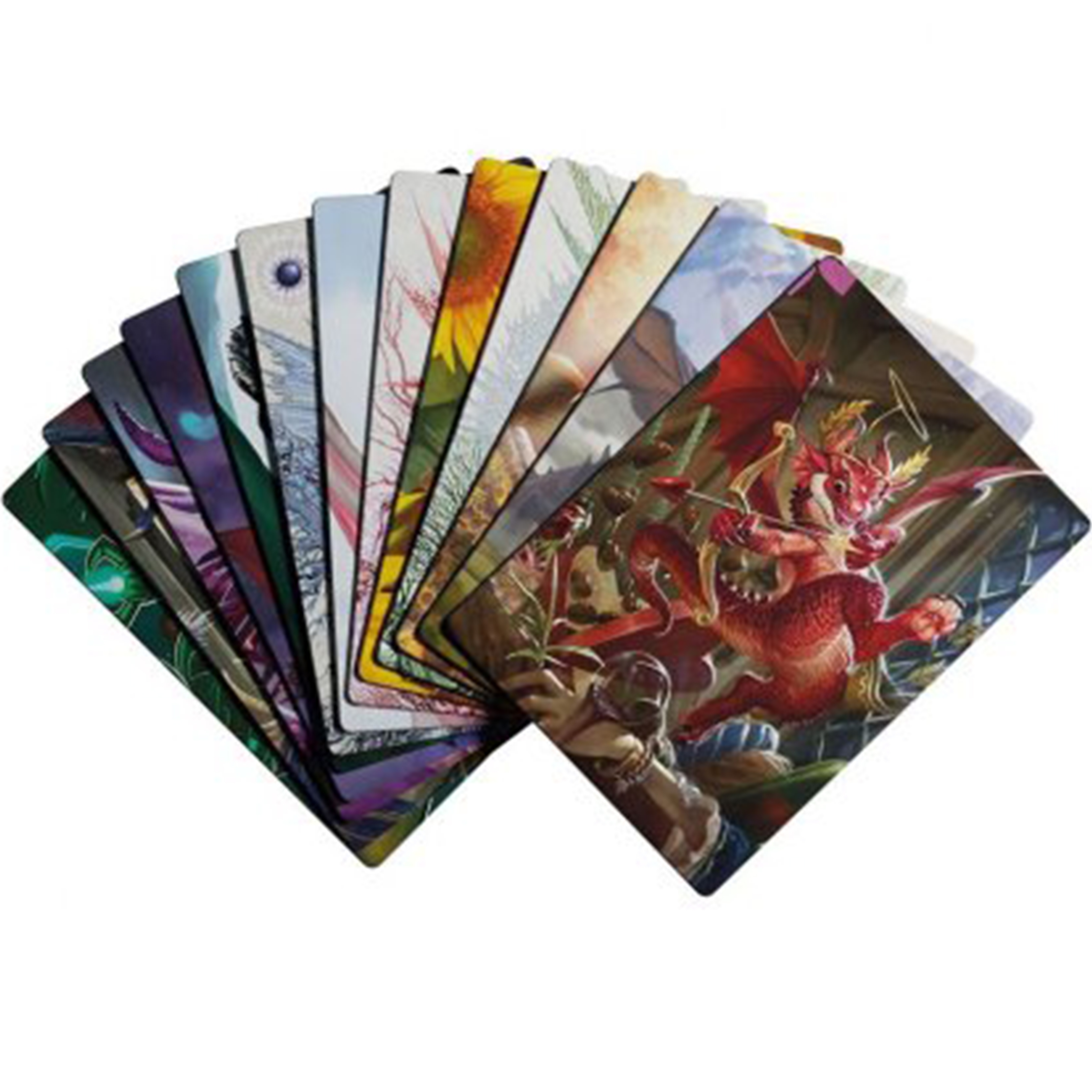 Card Dividers - 6 Séparateurs de Cartes avec Illustration de Dragons