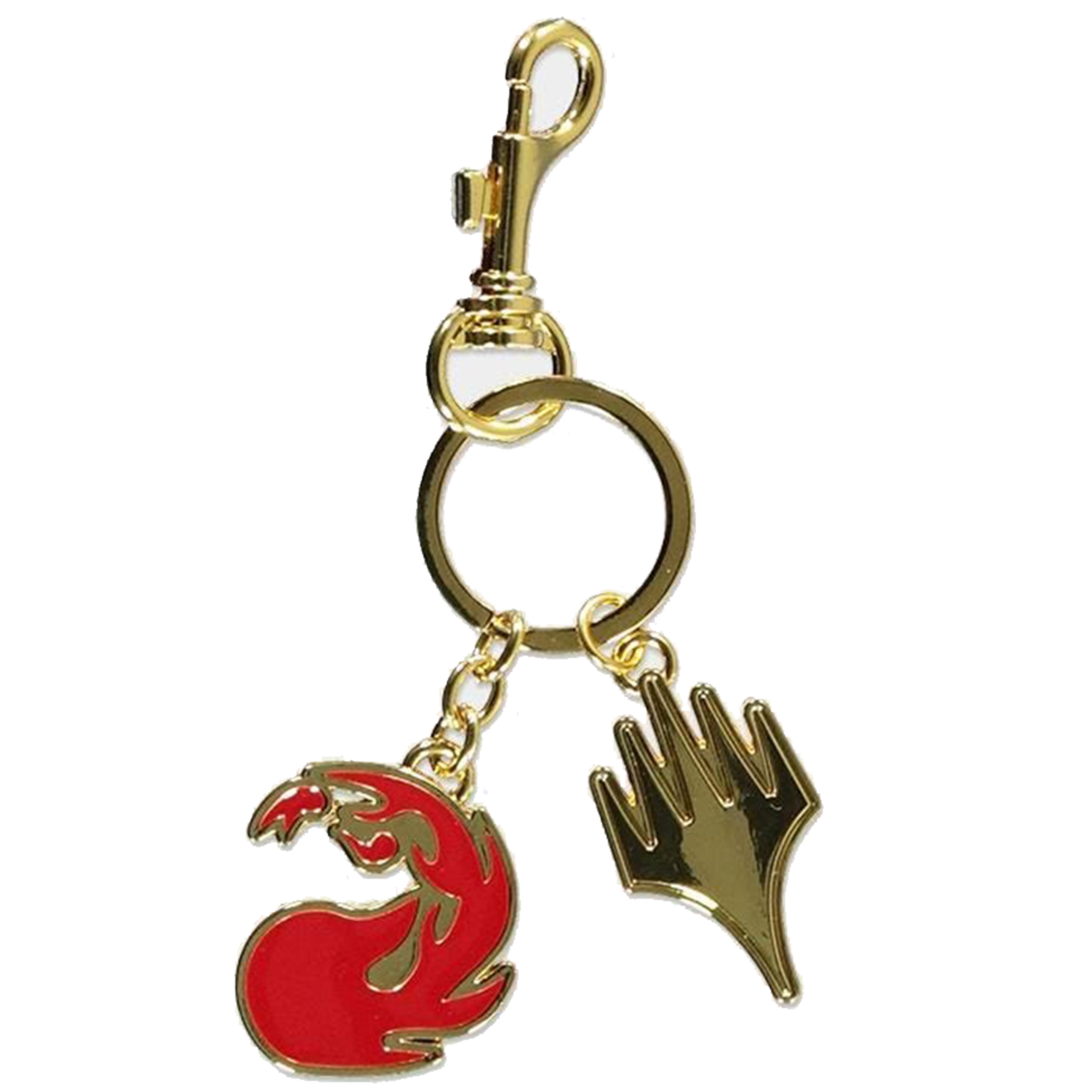 Porte-clés Porte-clés en métal - MANA ROUGE
