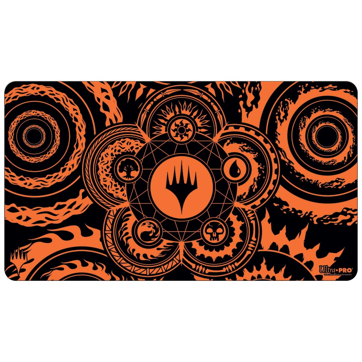 Playmat - Mana 7 Color Wheel  - 60cm x 34cm
