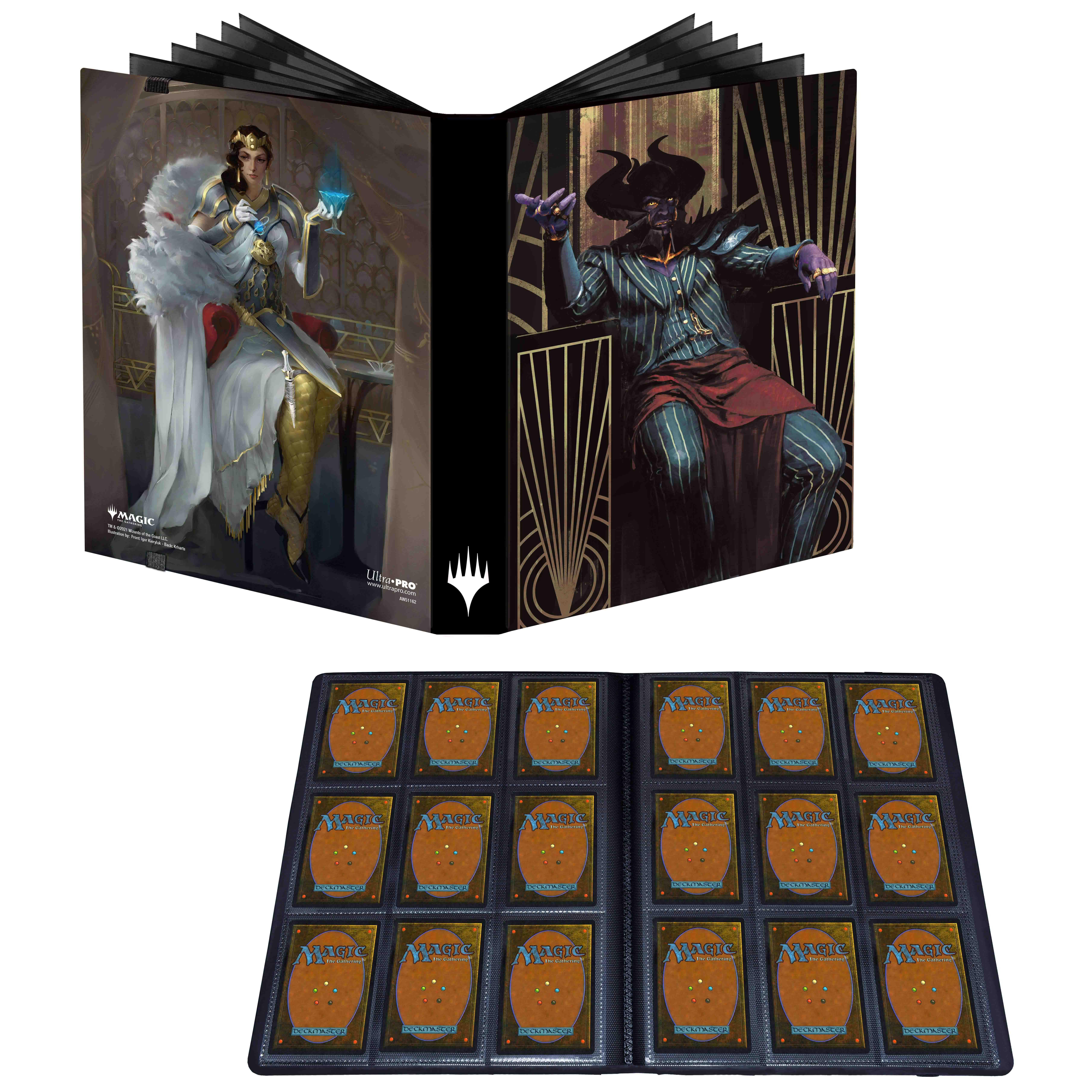 Les rues de la Nouvelle-Capenna - Pro-binder - 20 pages de 9 cases (360 cartes recto-verso)