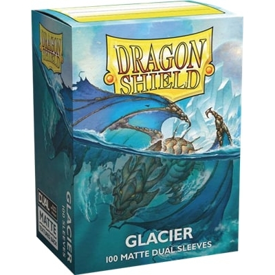 100 Pochettes - DUAL MATTE : GLACIER