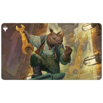 Les rues de la Nouvelle-Capenna - Playmat - Chef de guerre d'atelier - 60cm x 34cm