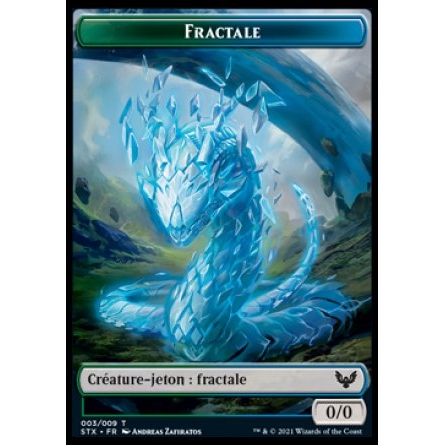 Token/jeton - Strixhaven - 03/09 Fractale