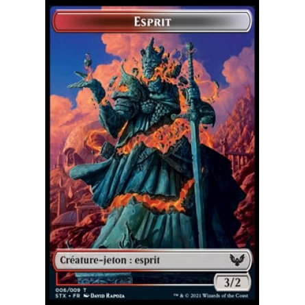 Token/jeton - Strixhaven - 06/09 Esprit